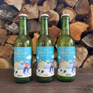 アルプズ アップルシードル 330ml（3本セット）